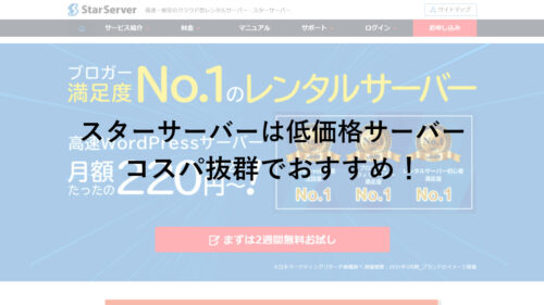 【評判はどう?】スターサーバーのポイントや料金、デメリットを詳しく解説!